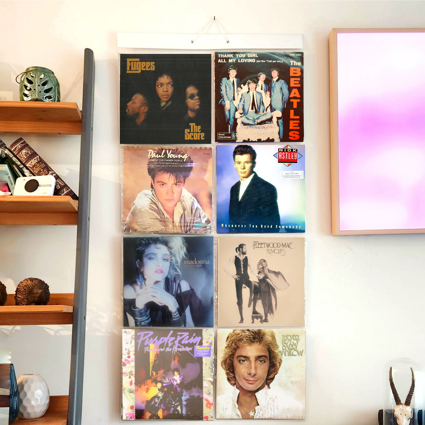 Picture Pockets LP - 12" Record Pockets (Holds 16 LPs in 8 pockets)